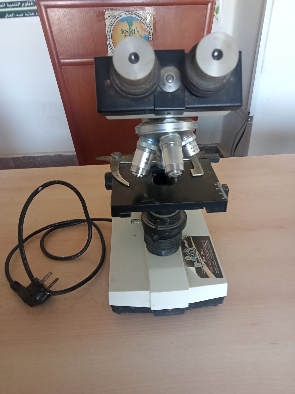 binocular microscope